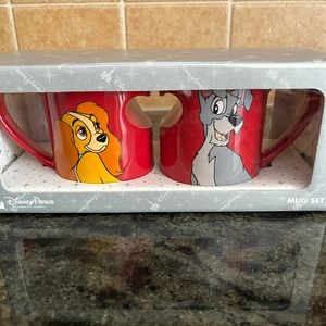 Disney Parks Lady and the Tramp Mugs